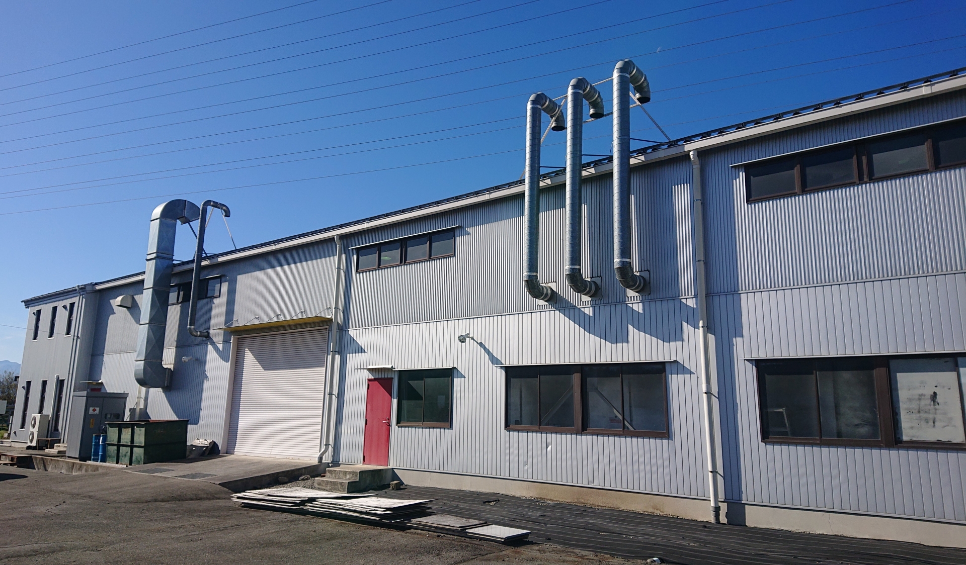 食品工場外壁塗装